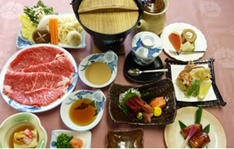 なすの和牛しゃぶしゃぶ